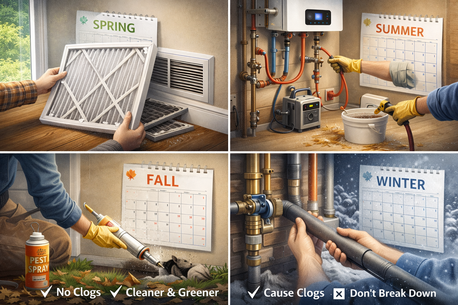 Seasonal Home Maintenance Checklist